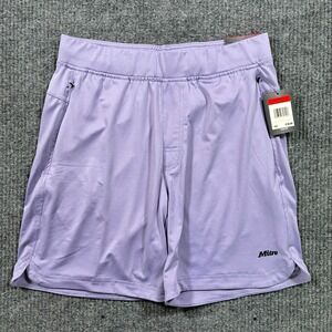 Mitre Different League Mens Performance Shorts Size M Lavender Soccer Training